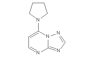 7-pyrrolidino-[1,2,4]triazolo[1,5-a]pyrimidine
