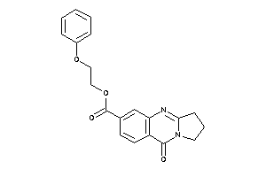 Image of 9-keto-2,3-dihydro-1H-pyrrolo[2,1-b]quinazoline-6-carboxylic Acid 2-phenoxyethyl Ester