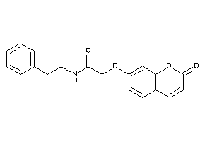 2-(2-ketochromen-7-yl)oxy-N-phenethyl-acetamide