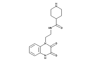 Image of N-[2-(2,3-diketo-4H-quinoxalin-1-yl)ethyl]isonipecotamide