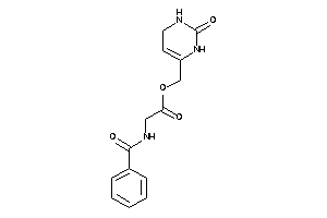 Image of 2-benzamidoacetic Acid (2-keto-3,4-dihydro-1H-pyrimidin-6-yl)methyl Ester