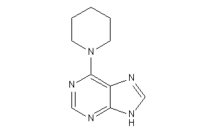Image of 6-piperidino-9H-purine