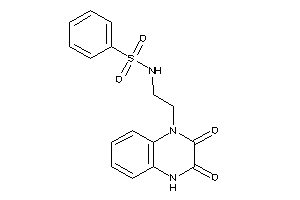 N-[2-(2,3-diketo-4H-quinoxalin-1-yl)ethyl]benzenesulfonamide