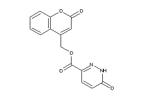 6-keto-1H-pyridazine-3-carboxylic Acid (2-ketochromen-4-yl)methyl Ester