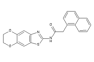 N-(6,7-dihydro-[1,4]dioxino[2,3-f][1,3]benzothiazol-2-yl)-2-(1-naphthyl)acetamide