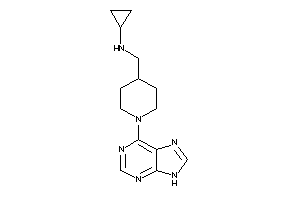 Cyclopropyl-[[1-(9H-purin-6-yl)-4-piperidyl]methyl]amine