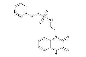 N-[2-(2,3-diketo-4H-quinoxalin-1-yl)ethyl]-2-phenyl-ethanesulfonamide