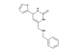 Image of 6-[(benzylamino)methyl]-4-(2-furyl)-3,4-dihydro-1H-pyrimidin-2-one