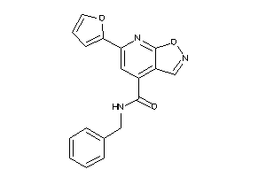 N-benzyl-6-(2-furyl)isoxazolo[5,4-b]pyridine-4-carboxamide