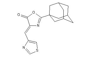 2-(1-adamantyl)-4-(thiazol-4-ylmethylene)-2-oxazolin-5-one