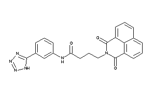 4-(diketoBLAHyl)-N-[3-(1H-tetrazol-5-yl)phenyl]butyramide