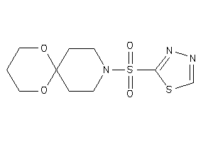 Image of 3-(1,3,4-thiadiazol-2-ylsulfonyl)-7,11-dioxa-3-azaspiro[5.5]undecane