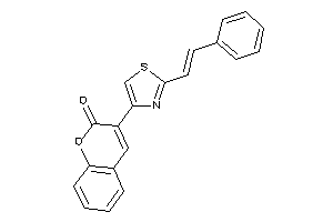 3-(2-styrylthiazol-4-yl)coumarin