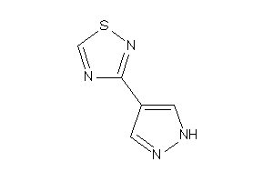 3-(1H-pyrazol-4-yl)-1,2,4-thiadiazole