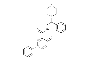 4-keto-N-(2-morpholino-2-phenyl-ethyl)-1-phenyl-pyridazine-3-carboxamide