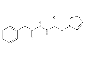 2-cyclopent-2-en-1-yl-N'-(2-phenylacetyl)acetohydrazide