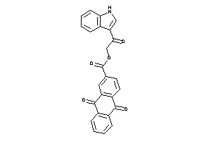 Image of 9,10-diketoanthracene-2-carboxylic Acid [2-(1H-indol-3-yl)-2-keto-ethyl] Ester
