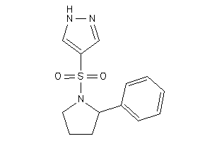 4-(2-phenylpyrrolidino)sulfonyl-1H-pyrazole