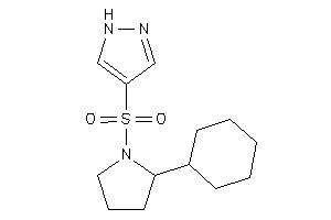 4-(2-cyclohexylpyrrolidino)sulfonyl-1H-pyrazole