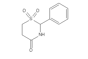 1,1-diketo-2-phenyl-1,3-thiazinan-4-one