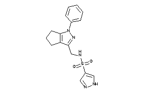 N-[(1-phenyl-5,6-dihydro-4H-cyclopenta[c]pyrazol-3-yl)methyl]-1H-pyrazole-4-sulfonamide