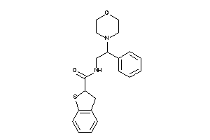N-(2-morpholino-2-phenyl-ethyl)-2,3-dihydrobenzothiophene-2-carboxamide