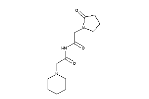 N-[2-(2-ketopyrrolidino)acetyl]-2-piperidino-acetamide