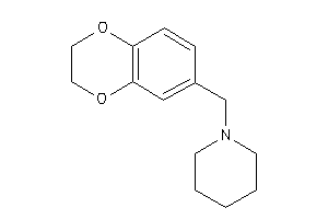 1-(2,3-dihydro-1,4-benzodioxin-6-ylmethyl)piperidine