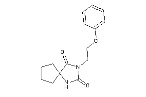 3-(2-phenoxyethyl)-1,3-diazaspiro[4.4]nonane-2,4-quinone