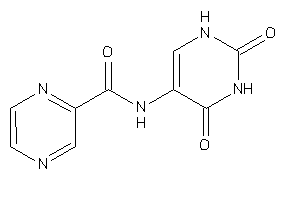 N-(2,4-diketo-1H-pyrimidin-5-yl)pyrazinamide