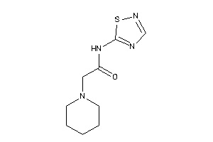 2-piperidino-N-(1,2,4-thiadiazol-5-yl)acetamide