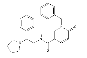 1-benzyl-6-keto-N-(2-phenyl-2-pyrrolidino-ethyl)nicotinamide