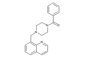 Phenyl-[4-(8-quinolylmethyl)piperazino]methanone