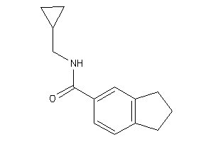 N-(cyclopropylmethyl)indane-5-carboxamide