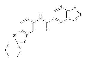 N-spiro[1,3-benzodioxole-2,1'-cyclohexane]-5-ylisoxazolo[5,4-b]pyridine-5-carboxamide