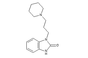 3-(3-piperidinopropyl)-1H-benzimidazol-2-one