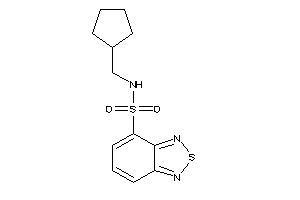 N-(cyclopentylmethyl)piazthiole-4-sulfonamide