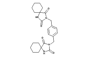 3-[4-[(2,4-diketo-1,3-diazaspiro[4.5]decan-3-yl)methyl]benzyl]-1,3-diazaspiro[4.5]decane-2,4-quinone