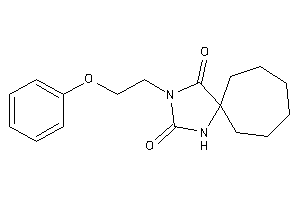 3-(2-phenoxyethyl)-1,3-diazaspiro[4.6]undecane-2,4-quinone