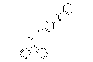 N-[4-[(2-carbazol-9-yl-2-keto-ethyl)thio]phenyl]benzamide