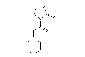 3-(2-piperidinoacetyl)oxazolidin-2-one