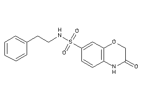 3-keto-N-phenethyl-4H-1,4-benzoxazine-7-sulfonamide