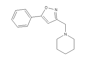 5-phenyl-3-(piperidinomethyl)isoxazole