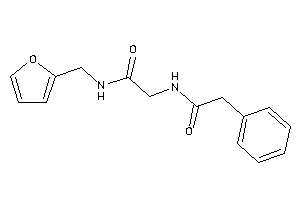 N-(2-furfuryl)-2-[(2-phenylacetyl)amino]acetamide