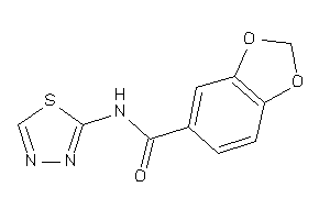 N-(1,3,4-thiadiazol-2-yl)-piperonylamide