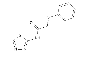 2-(phenylthio)-N-(1,3,4-thiadiazol-2-yl)acetamide