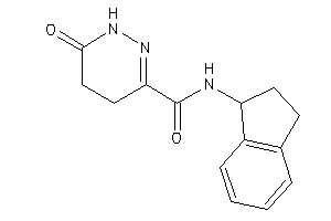 N-indan-1-yl-6-keto-4,5-dihydro-1H-pyridazine-3-carboxamide