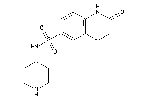 2-keto-N-(4-piperidyl)-3,4-dihydro-1H-quinoline-6-sulfonamide