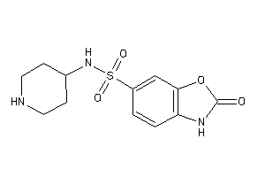 2-keto-N-(4-piperidyl)-3H-1,3-benzoxazole-6-sulfonamide