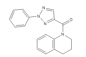 3,4-dihydro-2H-quinolin-1-yl-(2-phenyltriazol-4-yl)methanone